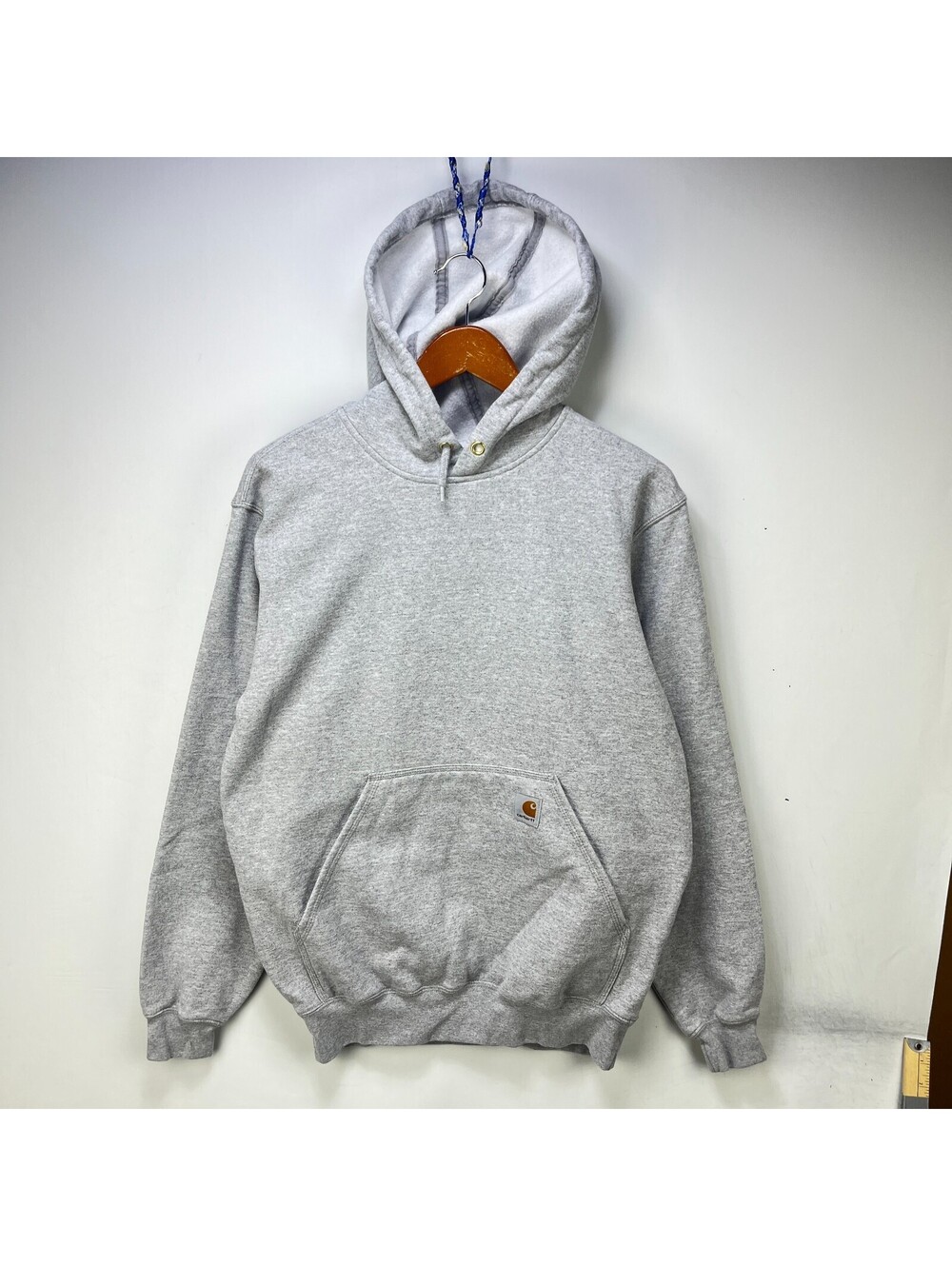 Vintage Carhartt Gray Hoodie Small Loose Fit